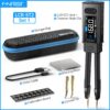 FNIRSI LCR-ST2 2-in-1 Digital Tweezer Bridge LCR ESR Meter SMD Test Kelvin Clip Electronic Component Multifunctional Tester Tool