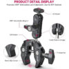 a562d79a875d9b2c Ulanzi R094 Metal Super Clamp with Double Ball Head Magic Arm Clamp with 1/4" 3/8" Hole for DSLR Camera Monitor Light Mic Mount
