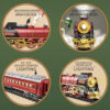 a57bd7c17bef59a7 Christmas Series Classical Remote Control Small Tracks Electric Steam Track Train Model Lights Children's Holiday Gifts