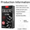 a58728750a80744a OLO 10Pcs Oral Sex Condoms with Strawberry Taste Safe Sex Penis Sleeve Condom Intimate Goods Tongue Sex Lick Dick Toys for Adult