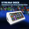 a58ae8328b20b2bf Visual Stream Deck Keyboard Lcd 15 Keys Live Content Creation Controller Custom Button For Windows/os/android/ios Gift