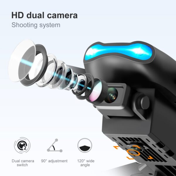 a58f658d3b813d84 KOHR E99 K3 Pro HD 4k Drone Dual Camera High Hold Mode Foldable Mini WIFI Aerial Photography RC Quadcopter Toys Helicopter Dron