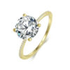 a59cef51fe325b6b 2023 Classic Luxury Real Solid 925 Sterling Silver Ring 3Ct 10 Hearts Arrows Zircon Wedding Jewelry Rings Engagement For Women