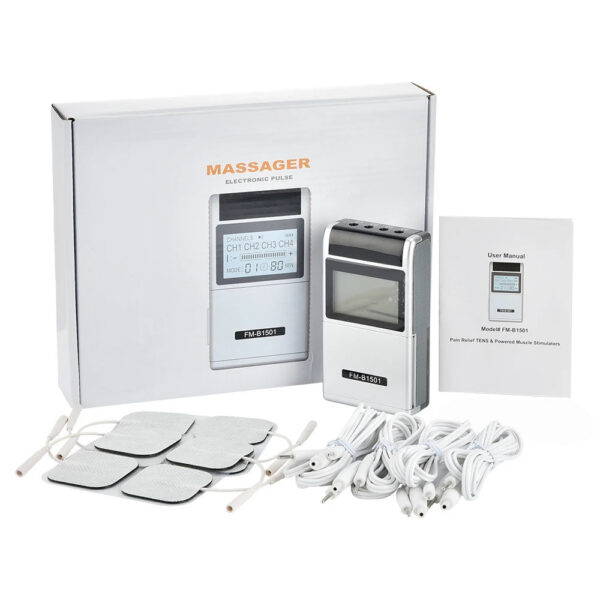 a59fe47d98ec5a0f 15 Modes EMS Electric Muscle Stimulator TENS Physiotherapy Pulse Full Body Massager Machine Pain Relief Health Care Device