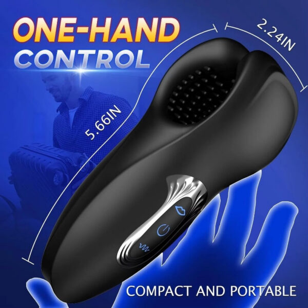 a5b90f0a9b133b1c Trainers Massagers 10-Frequency Electric Glans Vibrators Men's Delay hines Bite Size Masturbators Sex Toys