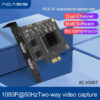a5d48472924f3e66 Acasis Dual-Channel HDMI-compatible Broadcast PCI Express HD Video Capture Card 1080p 60Hz OBS Vmix Wirecast Streaming