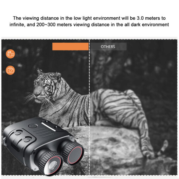 Binocular Infrared Night-Visions R18 1080P Day Night Use Photo Video Taking 5X Digital Zoom 300M Full Dark Viewing For hunting