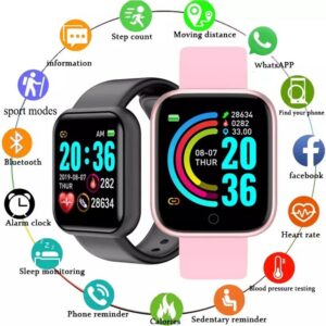a5f75394206abaa7 Multifunctional Smart Watch Men Women Bluetooth Connected Phone Music Fiess Sports Bracelet Sleep Monitor Y68 Smartwatch D20