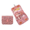 a5fb5f3ef39d942c Cosmetic Women Travel Pouch Waterproof Toiletries Beauty Organizer Ladies Bathroom Neceser Makeup Storage Bag With Hook