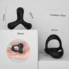 a5fc7e708ed97eb1 Silicone Penis Cock Ring Delay Ejaculation Super Small Chastity Cage Adjustable Penis Ring Scrotum Cockring Male Sex Toy for Men