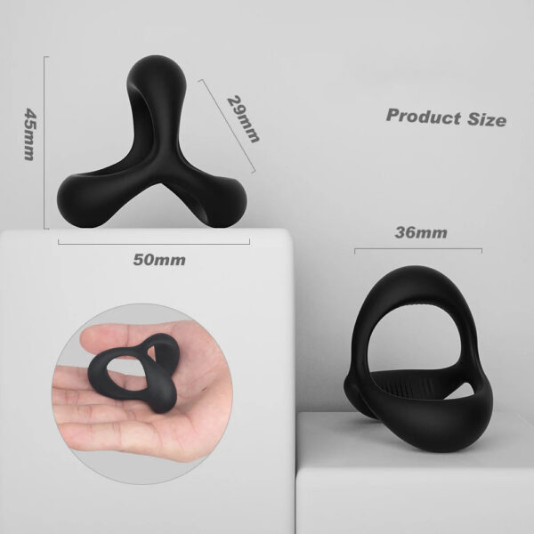 a5fc7e708ed97eb1 Silicone Penis Cock Ring Delay Ejaculation Super Small Chastity Cage Adjustable Penis Ring Scrotum Cockring Male Sex Toy for Men