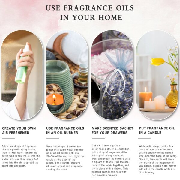 a60a7b44d54569bb PHATOIL 100ml Sweet Fruity Fragrance Oil for Diffuser Candles Making -Coconut & Vanilla Strawberry Lemon Peach Pear Aroma Oil