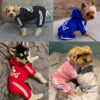 a621b46623312227 Adidog Jumpsuit Warm Puppy Pet Clothes Hoodies Sweatshirt Yorkie French Bulldog Clothing For Dog Coat Jacket