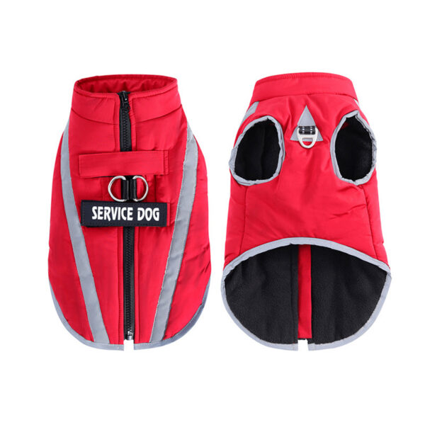 a6234f81c00b09a8 Warm Fleece clothes Personalized Waterproof Winter Clothes for Small Medium Large Dogs Pet Clothing Jackets Dog Accessories