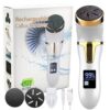 Rechargeable Rasp Electric Pedicure Foot Sander IPX7 Waterproof 2 Speeds to Eliminate Feet Dead Skin and Calluses