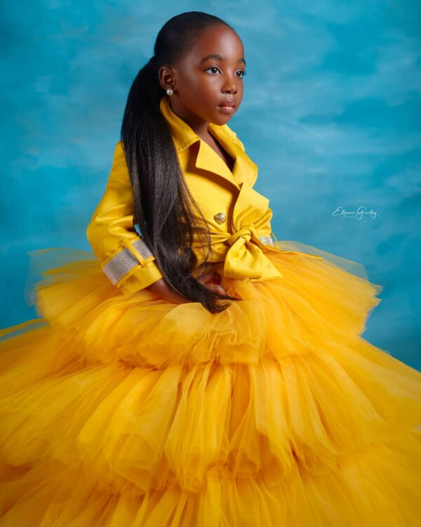 a650917cc90ee2e9 Vintage Gold Girl Pageant Dress Ruffles Tiered Flower Girls Dresses Wedding Kids Party Prom Birthday Gowns for Photoshoot