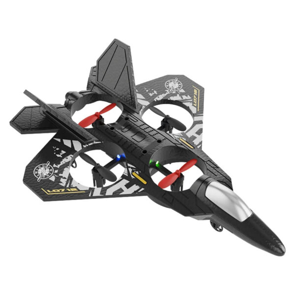 a65ae6c900d7bb09 L0712 RC Plane 2.4G Remote Control Aircraft Gravity Sensing Helicopter Glider with Light EPP Foam Fighters for Boys Children