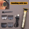 Barber Clipper Cordless Hair Cutting Beard Trimmer Shaving hine Wireless Electric Razor Men Shaver 220521