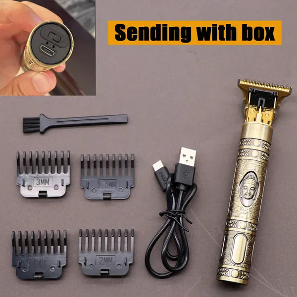 Barber Clipper Cordless Hair Cutting Beard Trimmer Shaving hine Wireless Electric Razor Men Shaver 220521