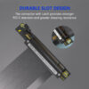 PCIE 4.0 Cable, 16x Shielded High Speed Riser Cable with PCI Express Port GPU Extension Card, 20cm 90/180 Degree