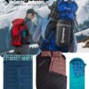 KingCamp Double Sleeping Bag Oxygen with 2 Pillows Queen Size & Extra-Large Rectangular Sleeping Bags for Adults 4 Seasons Waterproof Envelope Sleeping Bag for Camping Festivals Hiking Indoor Outdoor