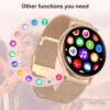 a6c1145dbde51fd2 Bluetooth Call Smart Watch Women Custom Dial Steel Watches Men Sports Fiess Tracker Heart Rate Smartwatch For Android IOS G35