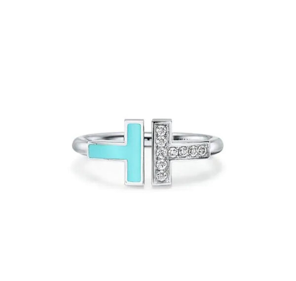 a6c39c1004251518 Designer Classic Open Double Sterling Sier High Quality Fashion Trend Couple Anniversary T Love Ring Christmas Gift First Choice