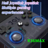 a6e2e43f1e72a880 R36MAX Retro Handheld Game Console ux System 4.0Inch IPS Screen Portable Pocket Video Player 64GB 128GB Games Kids Gift