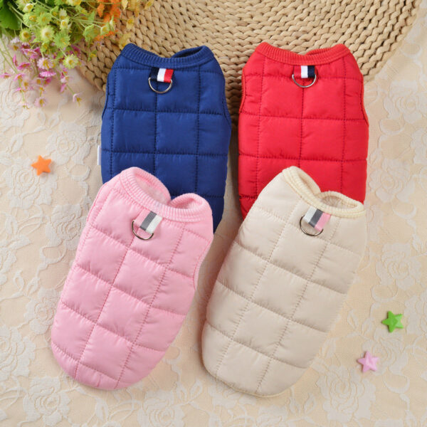 Winter Warm Coat Jacket Windproof Dog for Small Dogs Padded Clothing Chihuahua Clothes Pet Supplies