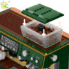 a703b3983def386b HUIQIBAO 928PCS MOC Coffee Machine Model Micro Building Blocks Mini Diamond City Friend Bricks Set Children Toys Kids Girl Game
