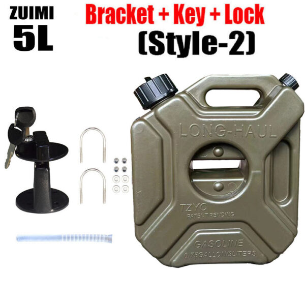 a70a42b8e4349f0e 3/5L Accessories Petrol Cans Barrels Gas Spare Container Anti-static Jerry Fuel Tank Mororcycle Can