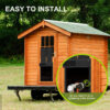 Automatic Aluminum Opener Timer Controlled Open/Close Door Anti-Pinch Function Chicken Coop