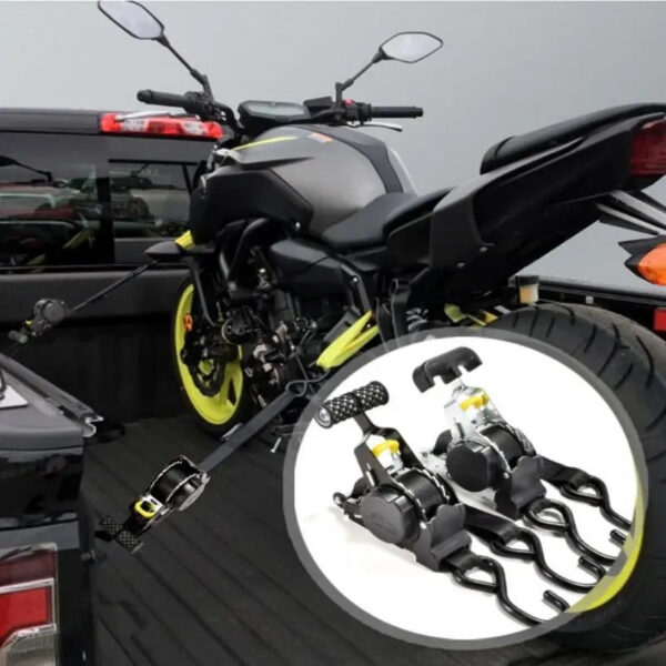 Auto Straps Cargo Tape Retractable Belts Motorcycles Load Lage Strap Ratchet Tensioner Belt For Car
