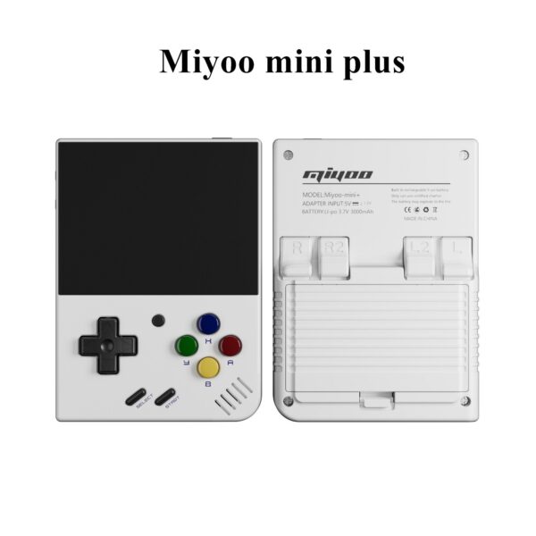a72bb42161596658 Portable 3.5 inch MIYOO Mini Plus Retro Handheld Game Console Open Source Miyoo mini+ Video Games Player Children Kids Gift 128G