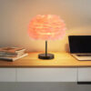 a733582e8dd43a97 LED Nordic Style Romantic Bedside Lamp Wedding Goose Feather Table Light Living Room Bedroom Hotel Decoration