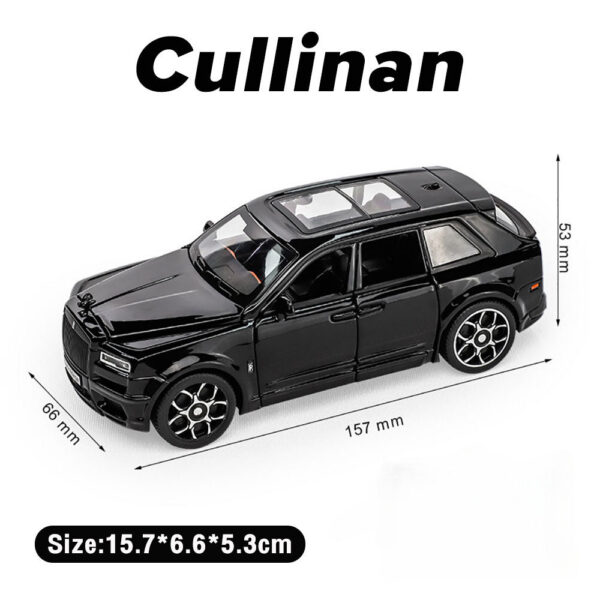 1:32 Rolls Royce SUV Culan Alloy Car Diecasts Metal Model Simulation Sound and Light Collection Childrens Gifts