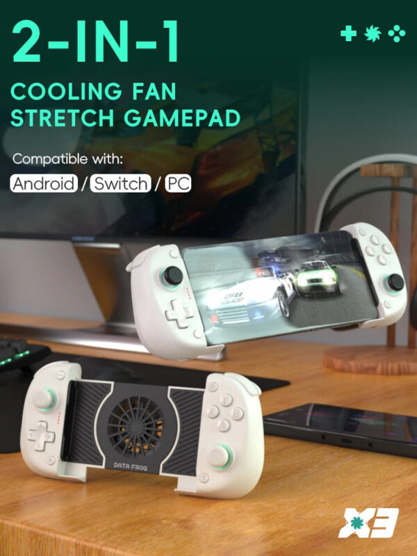 a75cea8e3b462737 DATA FROG X3 Wireless Controller for Android Game Controller for Samsung Galaxy for PUBG Mobile
