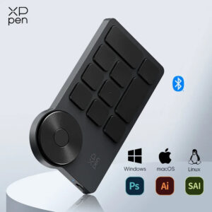XPPen Wireless Shortcut Remote Express Key Bluetooth 5.0 Customizable shortcut keys for Graphic Tablet Pen Display Monitor