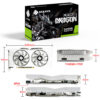 a799baacf89a4734 MOUGOL Radeon RX580 8G Graphics GDDR5 Memory AMD Gaming Card PCIE3.0x16 HDMI-compatible DVI for Computer Accessories