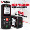 a7bbcf8d75d11035 ANENG B100 Mini Large Screen Rangefinder 100M Laser Distance Meter Infrared High-precision Electronic Ruler Measure Tools