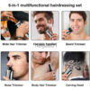 a7de9ad9513738ea Shavers Original Digital Display All In One for Men Eyebrow Beard Trimmer Electric Hair Clipper Grooming Kit Haircut x0918