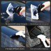 Multifunctional Electric Cordless Window Cleaner Machine White Cordless Rechargeable Automatic Portable Glass Cleaner Tools