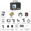 a7f94890f5681fc9 Ourlife 5K30FPS Action Camera 2.0'' Touch LCD 170° DVR 30M Waterproof Remote Control 5X Zoom Helmet WiFi 4K60FPS Sport Camera