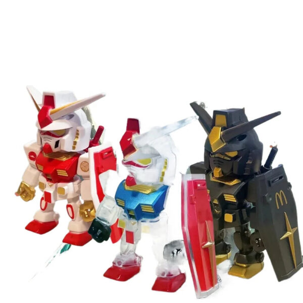 NEW Hot selling Latest McDonald's Co branded Gundam Model Handmade, Yuanzu Gundam RX-78-2 Mini Gundam Model