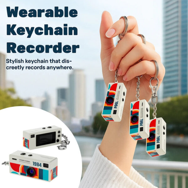 a84dc5df7dd9bbc7 Magecam Digital Camera 0.96 Inch Keychain Camera Retro Support Memory Card 1080P Very Small Camcorder Video Recorder with Flash