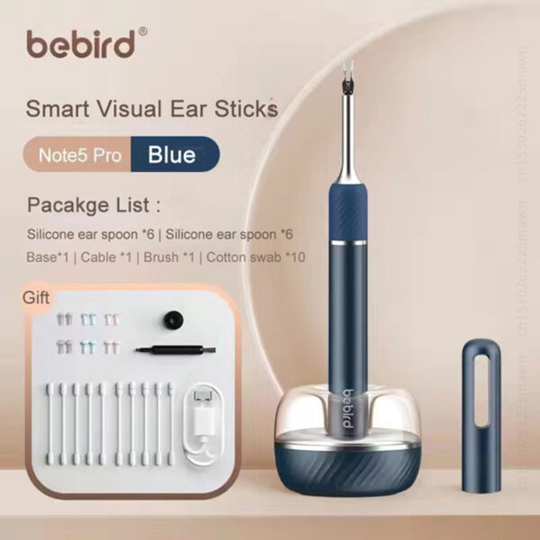 Bebird Note5 Pro Cleaner Smart Visual Ear Wax Sticks Endoscope Tweezers Earpick Mini Camera Otoscope Personal Health Care