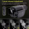Monocular Night Vision Device 1080P HD Infrared Camera 5X Digital Light Zoom Hunting Telescope Outdoor Search Full Darkness 300m