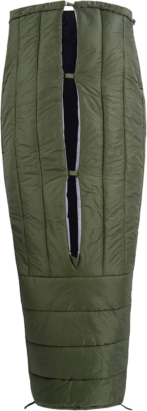 OneTigris FEATHERLITE Ultralight Sleeping Quilt, 1000g, Black Orca Series