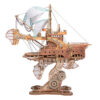 a879ca2acf622e8f DIY 3D Wooden Puzzle stic Spaceship Popular Assembly Model Kits Toys For Children Kids Girls Birthday Gift