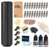 a87ed1e7581c8d86 EZ Wireless Cartridge Tattoo Machine Pen Rotaty Battery Pen with Portable Power 1600mAh LED Digital Display Tattoo Gun Supply